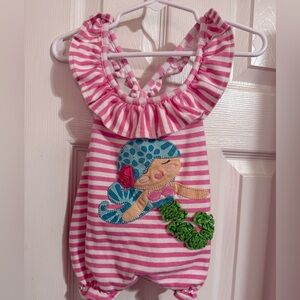 Mudpie Mermaid Romper